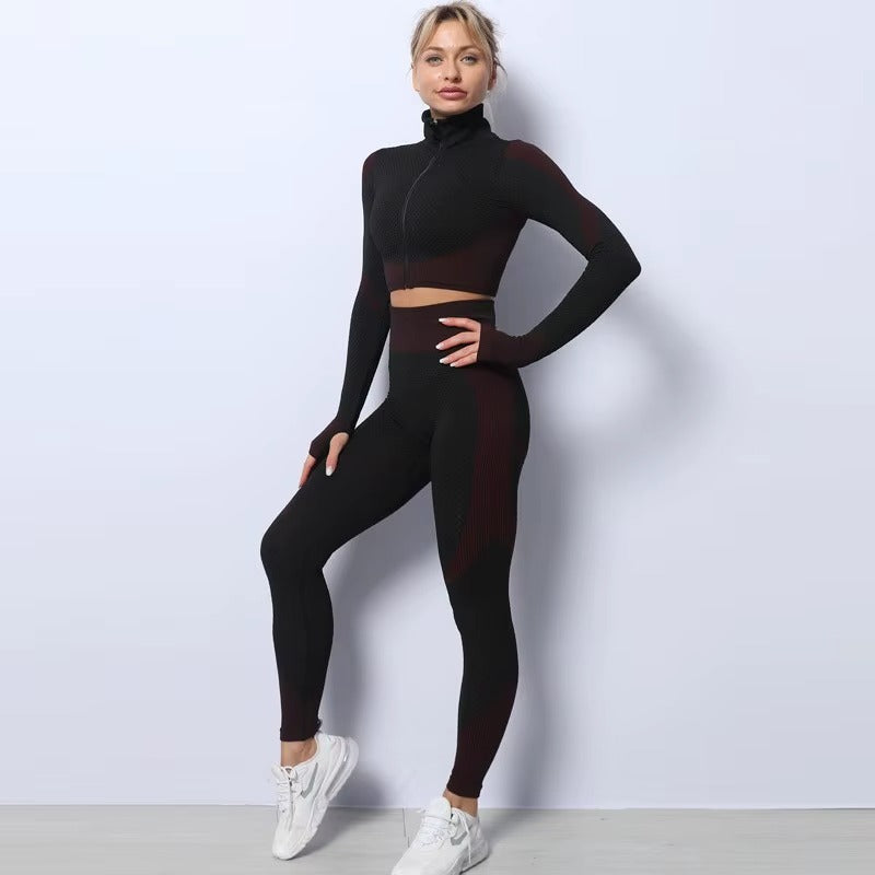 Lulu Peach™ High-Waist Printed Yoga Leggings
