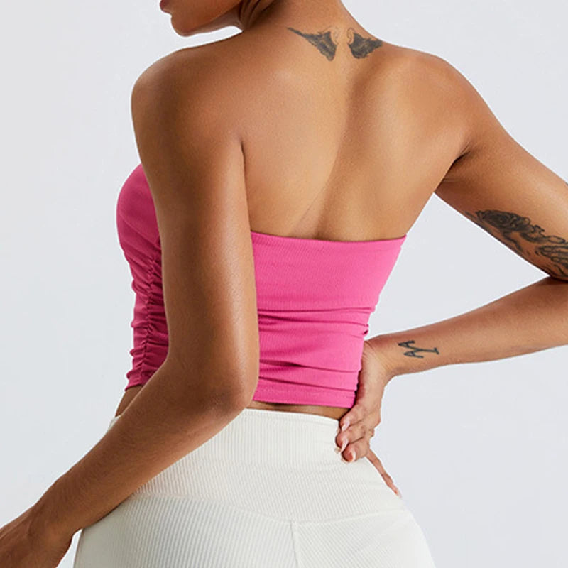 Beyours FlexGlow™ Strapless Yoga Top