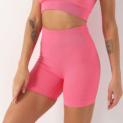 Beyours PeachFit™ High-Waist Yoga Shorts