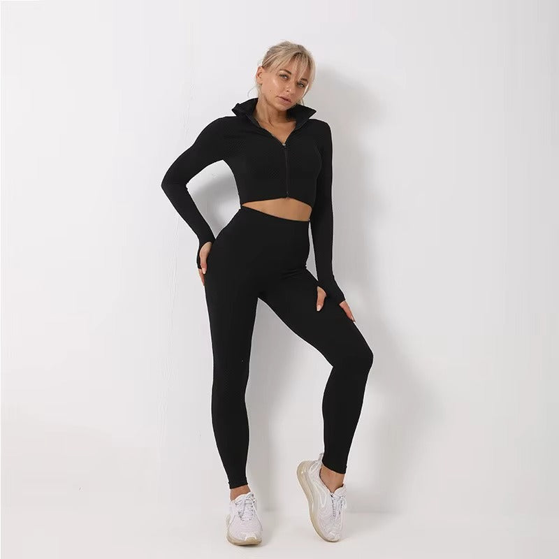 Lulu Peach™ High-Waist Printed Yoga Leggings