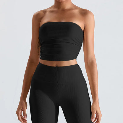 Beyours FlexGlow™ Strapless Yoga Top